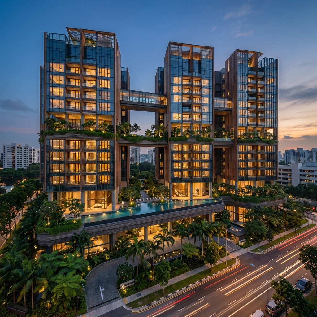 Modern Condo Exterior