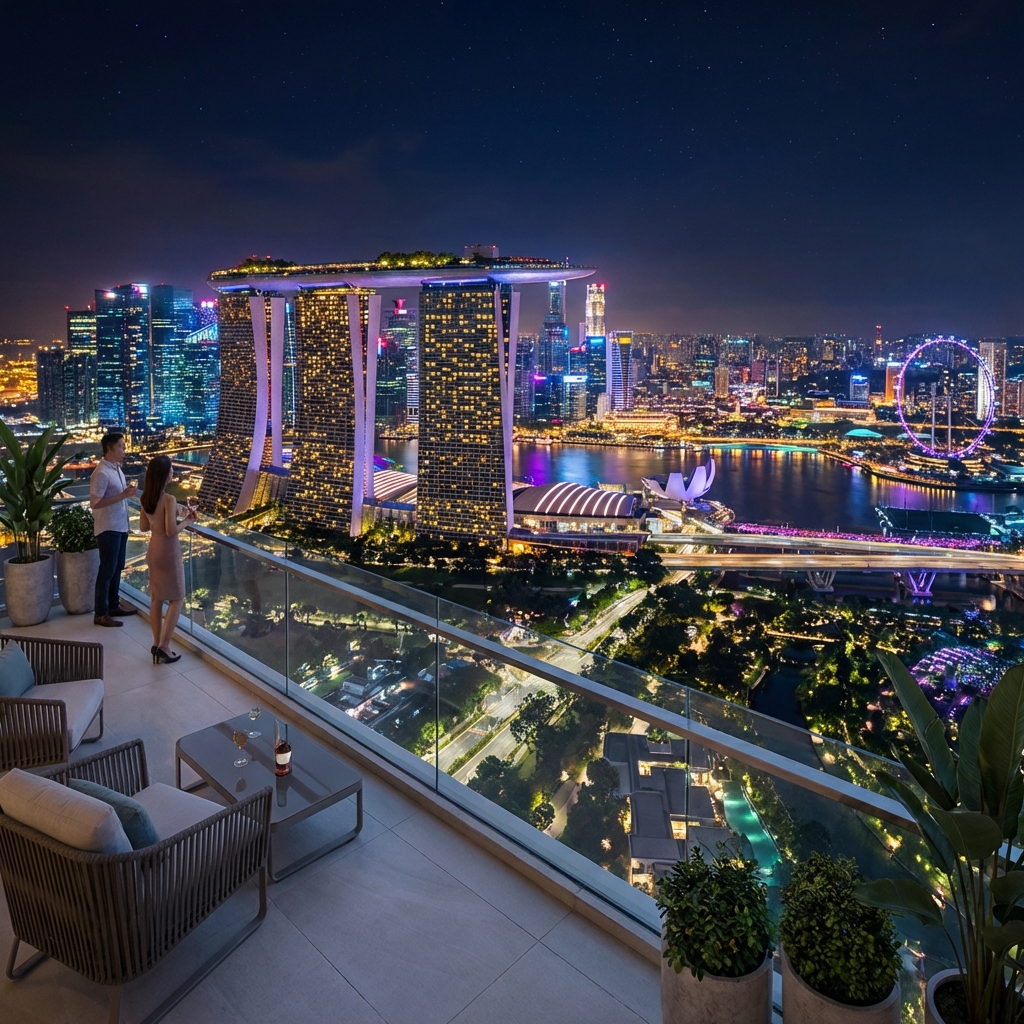 Skyline Balcony View